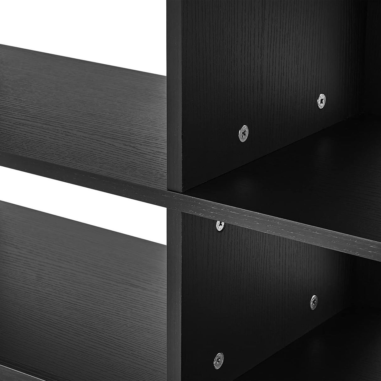 Panana Black TV Stand for 50 inch TV, Storage Shelves, Entertainment Center, Media Console, Living Room, Bedroom Panana