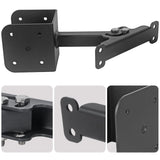 3Pcs Adjustable roof Riser Brackets for Patio Cover,pergola roof Brackets,Patio roof Riser,roof Brackets for Roofing,Roof Riser Brackets Kit for 3-1/2" Wood Post,Black. BierBear