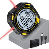 SNAKOL Digital Angle Finder Protractor Inclinometer Level Angle Gauge Angle Cube Level Box with 5-Sided Magnes and Backlight, Measuring Tool for Construction,Machinery and Woodworking SNAKOL