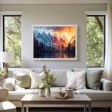 FEIMEIZE Wooden Jigsaw Puzzles for Adults 1000 Piece Puzzle for Adults 1000 Pieces - Forest of Ice and Fire FEIMEIZE