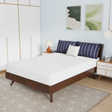 PayLessHere 8 Inch Full Memory Foam Mattress Cooling Gel Bamboo Charcoal Infused Mattress CertiPUR-US Certified Breathable Bed Mattress Pressure Relief,Fiberglass Free,White Full PayLessHere