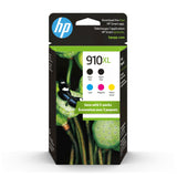 HP Original 910XL Black, Cyan, Magenta, Yellow High-Yield Ink Cartridges (5-Pack) | Works OfficeJet 8010, 8020 Series OfficeJet Pro 8020, 8030 Series | Eligible for Instant Ink | 6ZA58AN HP