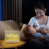 Aepiraza Wooden Rectangle Light Base, 4.3" Warm Light Display Stand Rectangle Led Lights Display Base Wooden Lighted Base Stand Warm Light Base for Glass Art Christmas Birthday Gifts (2Pcs) Aepiraza