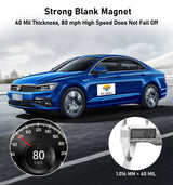 KLSKKJ Blank Car Magnets with 40 mils, 2 Pack 17” x 12” Car Magnets and Decals, Rounded Corners Blank White Car Door Magnet, Magnetic Signs for Vehicles to Advertise Business and Company Logo… KLSKKJ