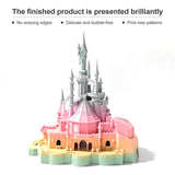 JAREES Rainbow 3D Printing Filaments PETG Candy Multicolor Gradient Filament 1.75mm, Green-Purple-Pink-Yellow PETG 3D Printer Filament, 1kg 330 Meters JAREES