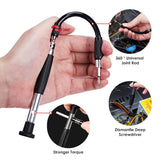 SHARDEN Precision Screwdriver Set 56 in 1 Magnetic Driver Kit Professional Electronics Repair Tool Kit with Portable Bag for iPhone, Smartphone, iPad, PC, Computer, Laptop, Tablet, Game Console, Watch Sharden