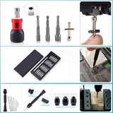 YIBEICO 3D Printing Tools with Storage Box for 3D Printer Modeler Basic Tools Diverse 3D Print Nozzle Cleaning Kit Rotary Tool 3D Printer Tools for Remove/Trim and Finish 3D Print (124Pcs) YIBEICO