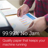 Office Depot® Multi-Use Printer & Copy Paper, 10 Reams, White, Letter (8.5" x 11"), 5000 Sheets Per Case, 20 Lb, 96 Brig Office Depot