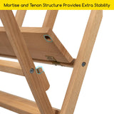 MEEDEN Folding Art Print Rack - Beechwood Art Storage Rack - Artist Storage and Display Rack for Canvas Art Prints Panels Posters Art Gallery Shows MEEDEN