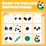 Air Dry Clay Kits: 9 DIY Animal Clay Kit for Kids 3+, Child-Safe Modeling with Guides, Creative Birthday & Holiday Gift for Boy & Girl LITTCO