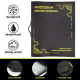 MOZOOSON Puzzle Storage Folder for 1000pcs Puzzle, Jigsaw Accessories with 25 Pockets, Large Capacity Puzzle Organizer, Dustproof and Protective Puzzle Accessory, for Puzzle Enthusiasts MOZOOSON