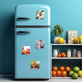 3 x 3 Inch Sublimation Blank Refrigerator Magnets Sublimation Square Fridge Magnets Sublimation Magnet Blanks MDF Sublimation Blanks DIY Decorative Magnets for Car Home Office Kitchen Wall(100 Set) Flutesan