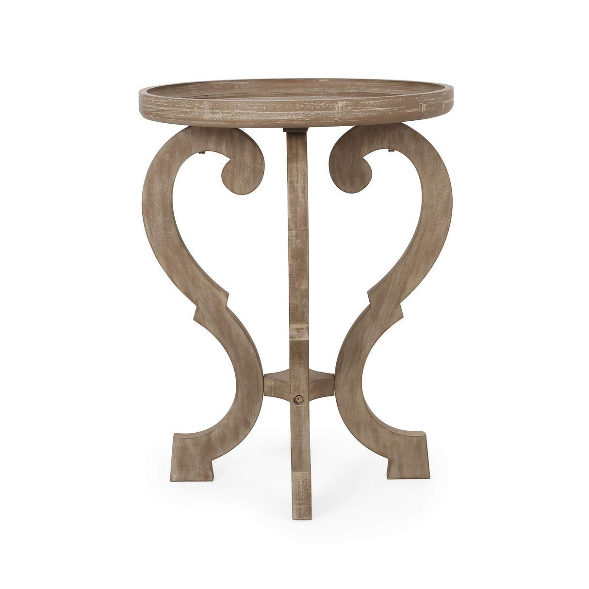 Christopher Knight Home Eleanor French Country Accent Table with Round Top, Natural Christopher Knight Home