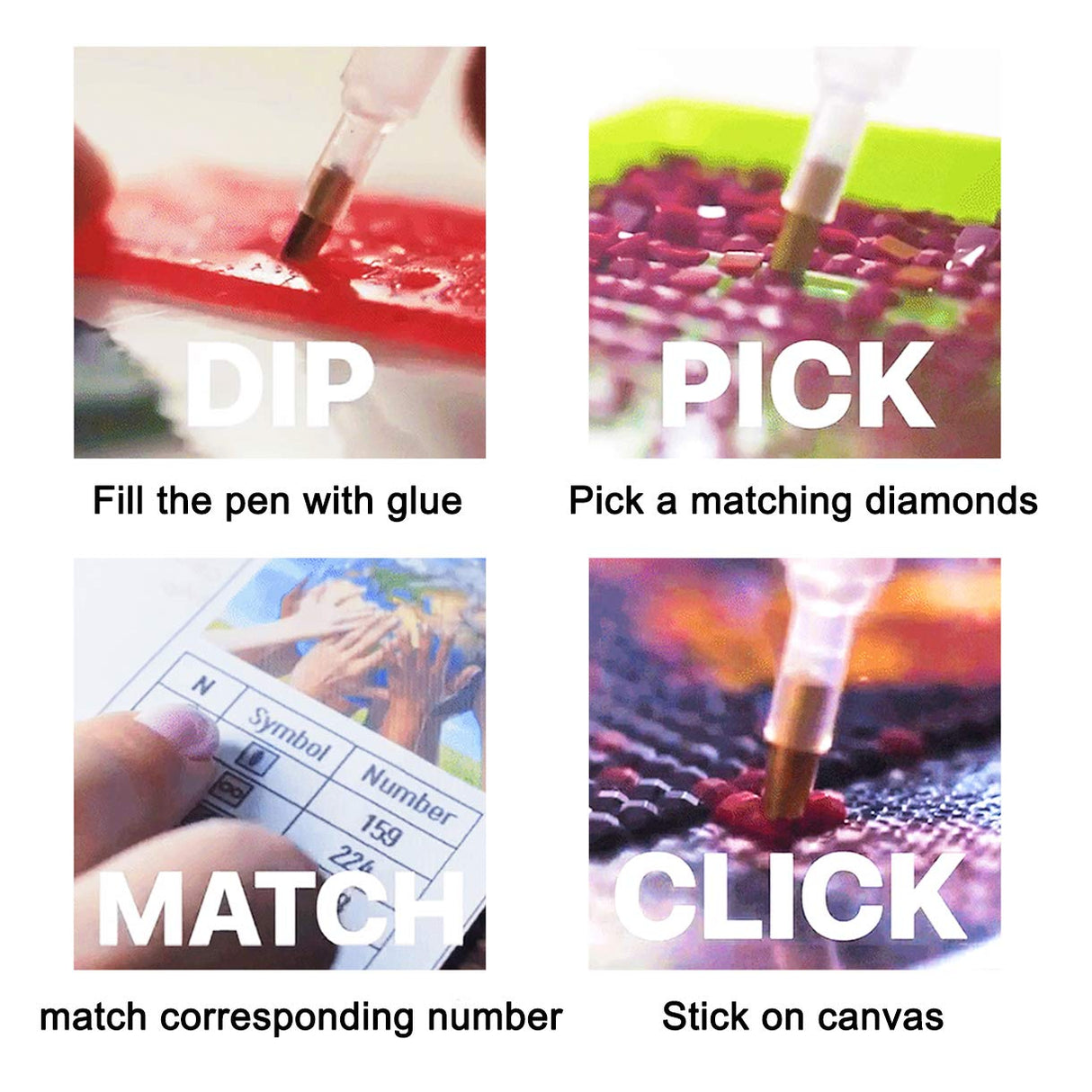 Bimkole DIY 5D Diamond Painting Kits African Customs Exotic Women, Full Drill Rhinestone Embroidery Set by Number Kits Paint with Diamonds Cross Stitch Home Wall Decor 12x16in Bimkole