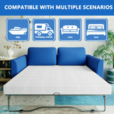 Rhyme Source 4.5 Inch Cold Gel Memory Foam Mattress Replacement for Sleeper Sofa and Couch Beds - Twin Size, CertiPUR-US Certified (Sofa Not Included) Rhyme source