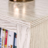 Walker Edison Wren Classic White Wash TV Console for 65 + Inch Television Fireplace Entertainment Center, 58 Inch Walker Edison