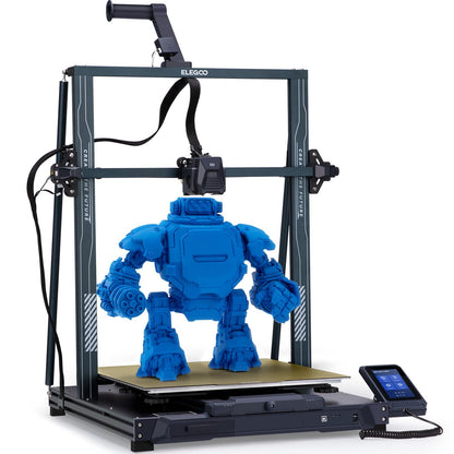 ELEGOO Neptune 3 Max 3D Printer, Auto Leveling FDM 3D Printer with Direct Drive Extruder, Dual Lead Screw Drive and Removable Touchscreen, 16.53x16.53x19.68 Inches Large Printing Size - WoodArtSupply