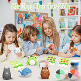 AWNOGKUE Air Dry Clay for Kids，12 Boxs Modeling Clay Kit with 5 Sculpting Tools, Safe Non-Toxic Model Magic Clay, DIY Art and Crafts Toy Gift, Party Home Favors for Boys, Girls, Toddler AWNOGKUE