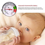 KT THERMO Instand Read 2-Inch Dial Thermometer,Best for The Coffee Drinks,Chocolate Milk Foam KT THERMO