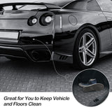 foriy Garage Floor Oxford Mats, 4x8.2ft Diamond Plate Garage Flooring Rolls, Car Parking Mats with Embossed Diamond Plate Pattern, Gray Floor Protector Mat for Garage Floor Under Car Trailer Truck foriy