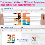 Methdic Sublimation Paper 8.5x11 Inch Instant Dry 125 Sheets Sublimation Blanks Transfer Paper For Inkjet Printer ，105gsm Methdic