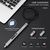 STREBITO Mini Electric Screwdriver, 144-Piece Electric Precision Screwdriver Set Small Power Screwdriver Cordless Rechargeable, Electronic Repair Tool Kit for PC, Computer, Laptop, Phone, RC Drone STREBITO