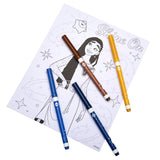 Disney Wish! Color by Number with Markers, Creative Art Activity Set, Ages 4 and Up Cra-Z-Art