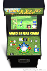 ARCADE1UP Golden Tee 3D Deluxe Arcade Machine, Built for Your Home, Over 5-Foot-Tall Cabinet with 8 Classic Games ARCADE1UP