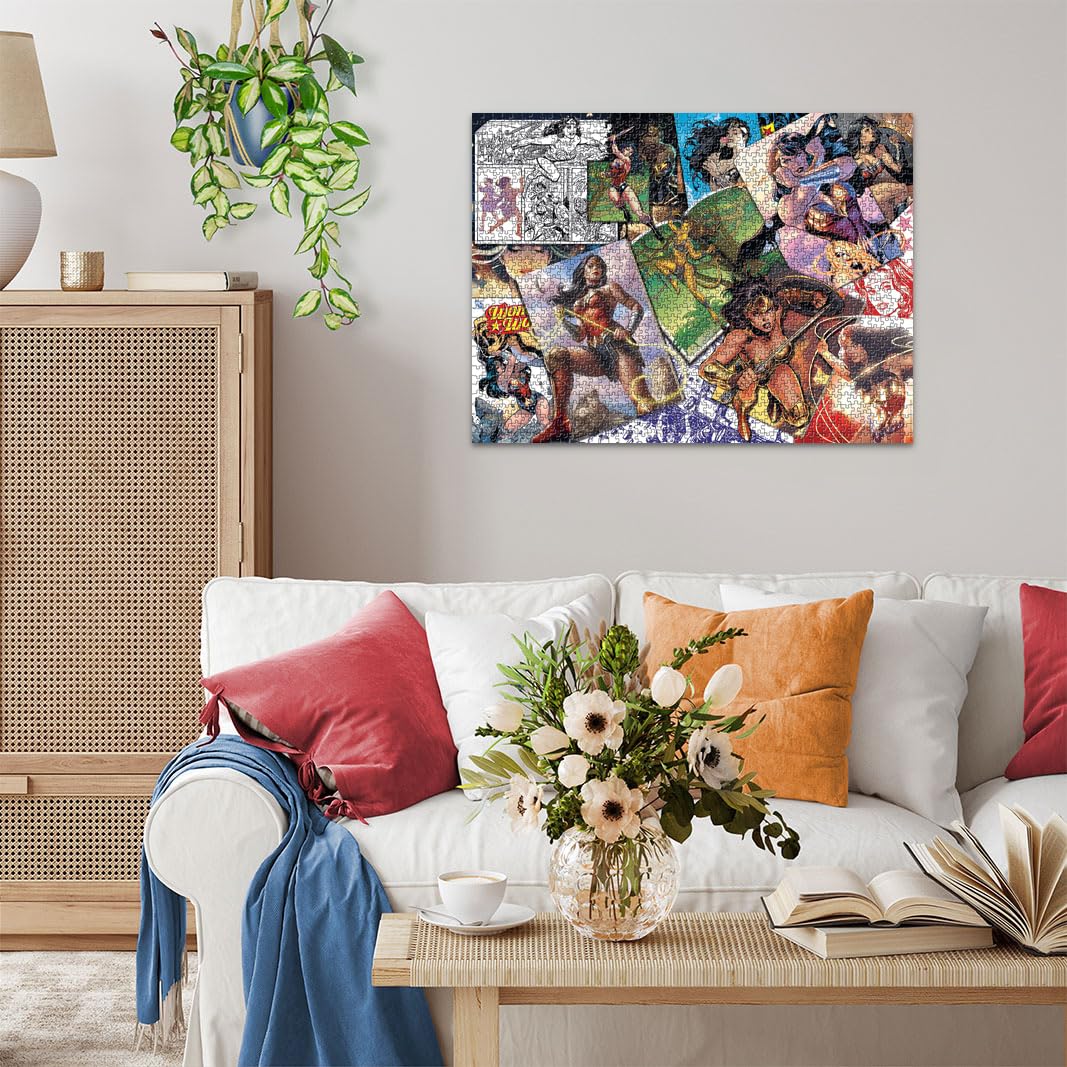 Ravensburger DC Wonder Woman 1500 Piece Jigsaw Puzzle for Adults - 12000437 - Handcrafted Tooling, Made in Germany, Every Piece Fits Together Perfectly Ravensburger