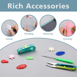 ZMAAGG Seam Ripper-6 PCS Stitch Remover Tool, Seam Rippers for Sewing, Needle Threaders, Tape Measure, Tailors Awl, Thread Snips ZMAAGG