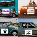 OUCPC Blank Car Magnets with 40 mils, 1 Pack 17” x 12” Car Magnets and Decals, Rounded Corners Car Door Magnets, Magnet for Car to Advertise Business, Prevent Car Scratches & Dents OUCPC