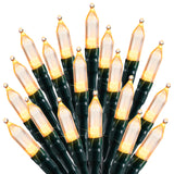 LED Christmas Mini Lights, 75 Feet 200 LED Clear Bulbs String Lights with 8 Light Modes, Connectable Fairy Lights Plug in for Outdoor Xmas Trees Garland Wreath Holiday Decorations, Warm White Minetom