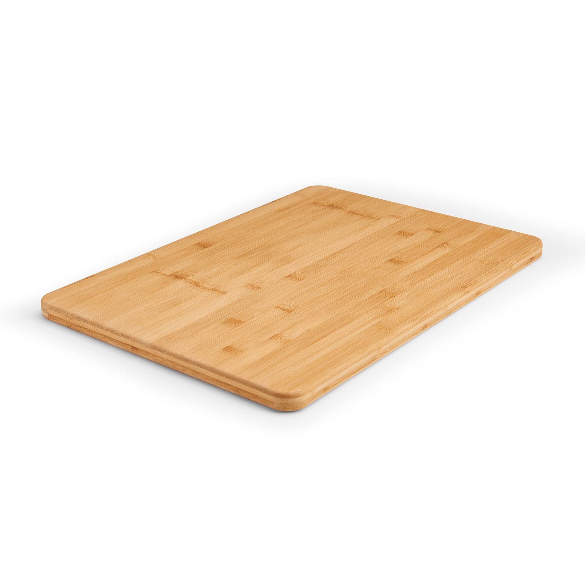 Farberware Extra-Large Wood Cutting Board, Reversible Chopping Board for Kitchen Meal Prep and Serving, Charcuterie Board, 14-Inch x 20-Inch, Bamboo - WoodArtSupply