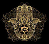 Diamond Painting Adult Painting Kits Hamsa Hand Elegant Traditional Sacred Amulet and Symbo Home Bedroom Living Room Art Wall Decoration 16"x20" Puzzle art