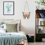 Kaluofan Diamond Painting Kits for Adults, Butterfly Diamond Painting, Diamond Art Kits, Diamond Dotz Kits, Hanging Wall Art Sign Ornaments Home Garden Wall Door Hanging Decoration Kaluofan