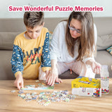 Faburo 2 x 120ml Jigsaw Puzzle Glue Clear, 8 Oz Glue for Puzzles to Frame, Clear Puzzle Glues Kit, Puzzle Preserver Sealer for 1000 Pieces, Wood Puzzle Saver Glues Spray, 2 Pack Faburo