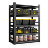 Bezuny 78" H|48" W Garage Shelving Unit and Storage-Easy Assembly Shelves 5-Tier Rack|Heavy-Duty Adjustable Shelf|Steel Waterproof Rust-Resistant Shelves,for Industrial,Warehouse,Basement Bezuny