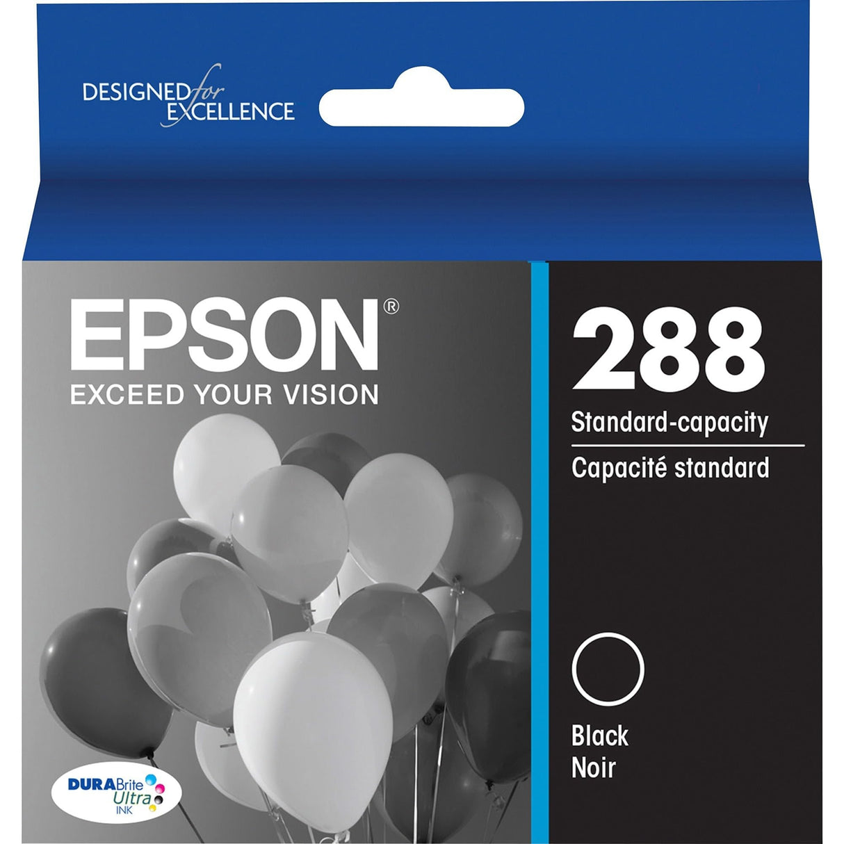 EPSON 288 DURABrite Ultra Ink Standard Capacity Black Cartridge (T288120-S) Works with Expression XP-330, XP-430, XP-434, XP-340, XP-440, XP-446 Epson
