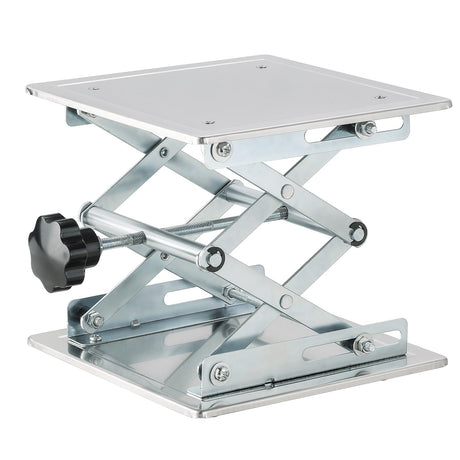 Acymner 8" x 8" Lift Table Lab Scissor Stand Platform | Stainless Steel Laboratory Lift Stand, Lab Lift Stand Table Lifting Jack Platform, Expandable Lift Height Range 3.3"/85mm to 11"/280mm Acymner