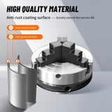 Wood Lathe Chuck 3 Inch 3 Jaw,Self-Centering Lathe Chucks for Woodturning with 1 x 8TPI Thread,for Woodworking Lathe Tools HAowosi