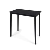 Christopher Knight Home Teresa Outdoor Minimalist Acacia Wood Rectangle Bar Table Dark Gray Christopher Knight Home