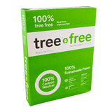 Tree Free Copy Paper, 20 LB, 8.5" x 11", 92 Bright, 100% Tree Free Carbon Neutral Acid Free, Made from Sugarcane Waste Fiber (500/Ream) BAZIC Products