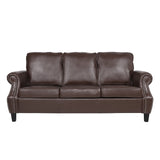 Christopher Knight Home Dowd Sofas, Dark Brown Christopher Knight Home
