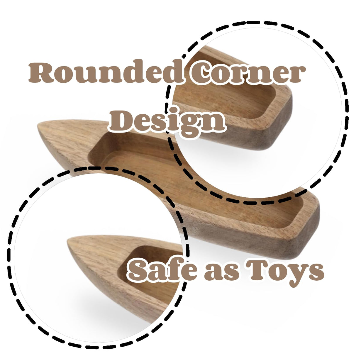 1 PCS Wooden Boat Unfinished Wood Boat Boat Decor Model Boat for DIY Projects and Home, Bathroom, Bedroom, Office Decorations Nanchroadly