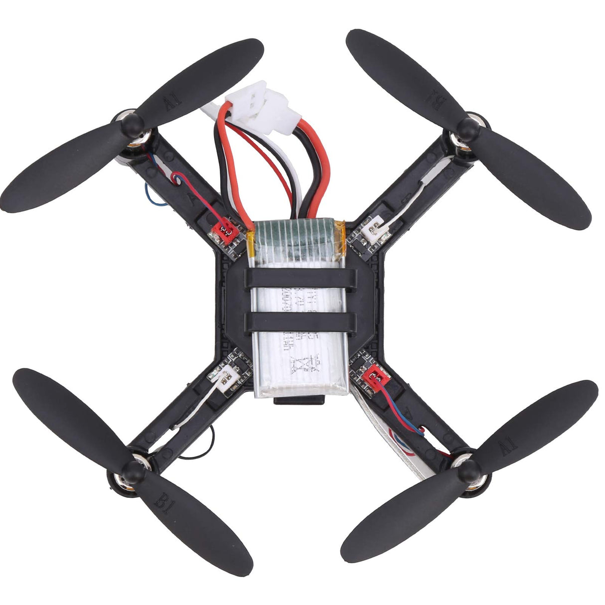 Bnineteenteam DIY Assembly Remote‑ Controlled Drone Kit Mini Quadcopter Plastic Metal Aircraft Educational Toy Bnineteenteam