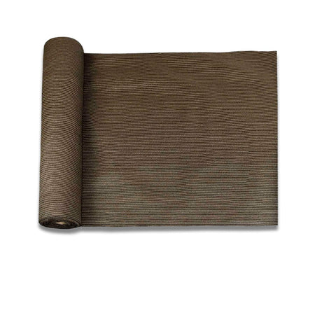 E&K Sunrise 6' x 15' Sun Shade Fabric Roll Outdoor Sun Shade Cover for Pergola Backyard Garden Patio Deck Greenhouse (Brown) E&K