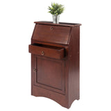 Winsome Wood Regalia Home Office, Walnut, Secretary Desk Winsome