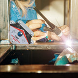 GUTIMORE 55LB Welding Magnet 3pcs,Heavy Duty Welding Magents and Clamps,Welding Magnet Arrow Holder,45 90 135 Degree Angle Holding Magnet, Easy for Welding or Soldering guti-more