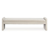 Signature Design by Ashley Lembertson 70" Accent Bench, Beige Signature Design by Ashley