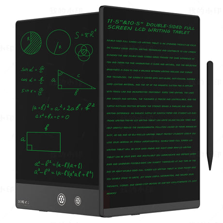 Ksequ LCD Writing Tablet for Adults- 10.5″ LCD Writing Tablet,Double-Sided Full Screen,Digital Notepad for School,Office,Home,Erasable,Reusable Ksequ